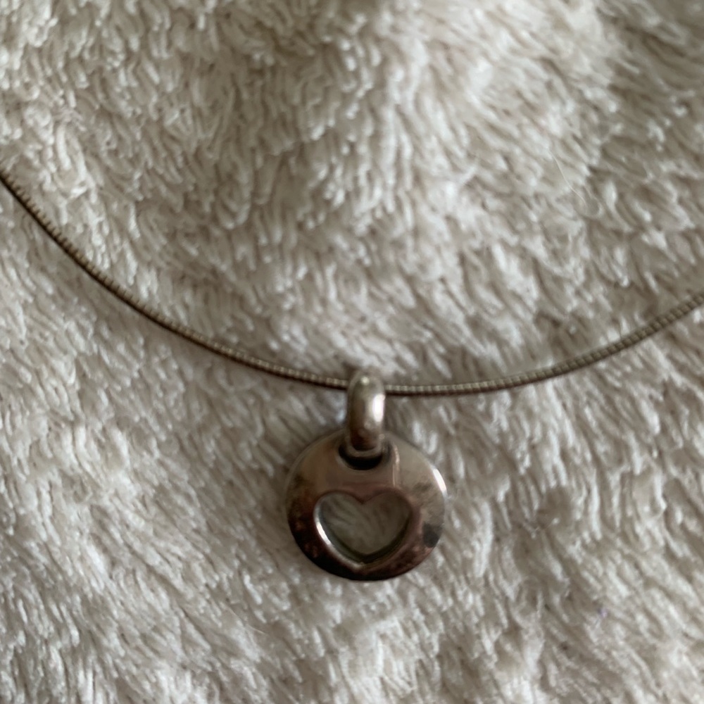 Tiffany & Co.
Sterling Silver Heart Cut-out